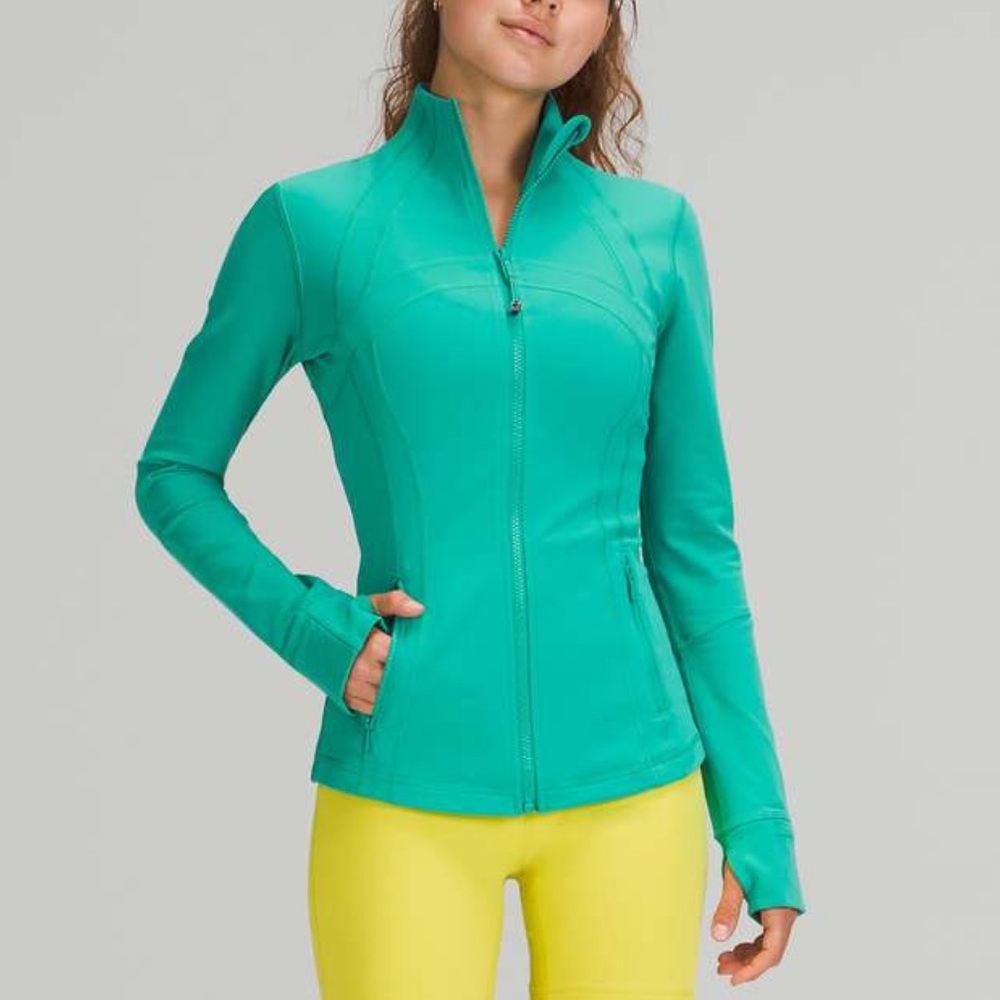 Lululemon Maldives Green Define Jacket Size 8 NWOT
